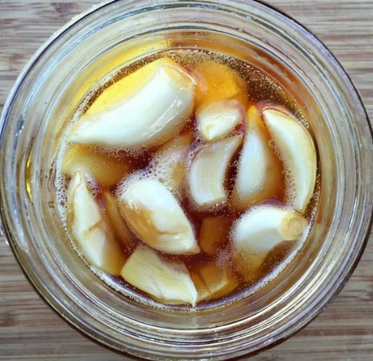 Fermented Honey Garlic Recipe #healthy #herbal
