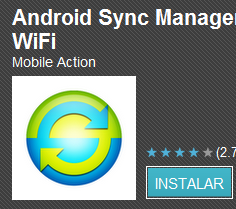 Android Sync Manager WiFi, sincroniza  tu Smartphone  con el PC (sin cables via wifi)