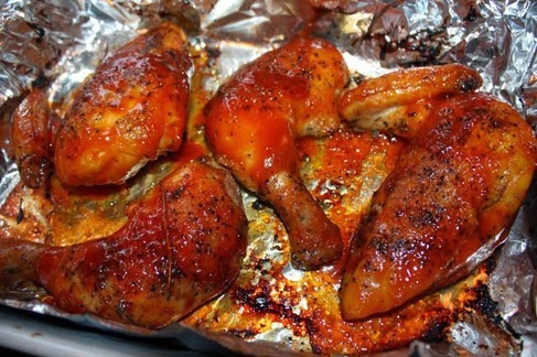 Best recipes in world: Simple Oven BBQ Chicken