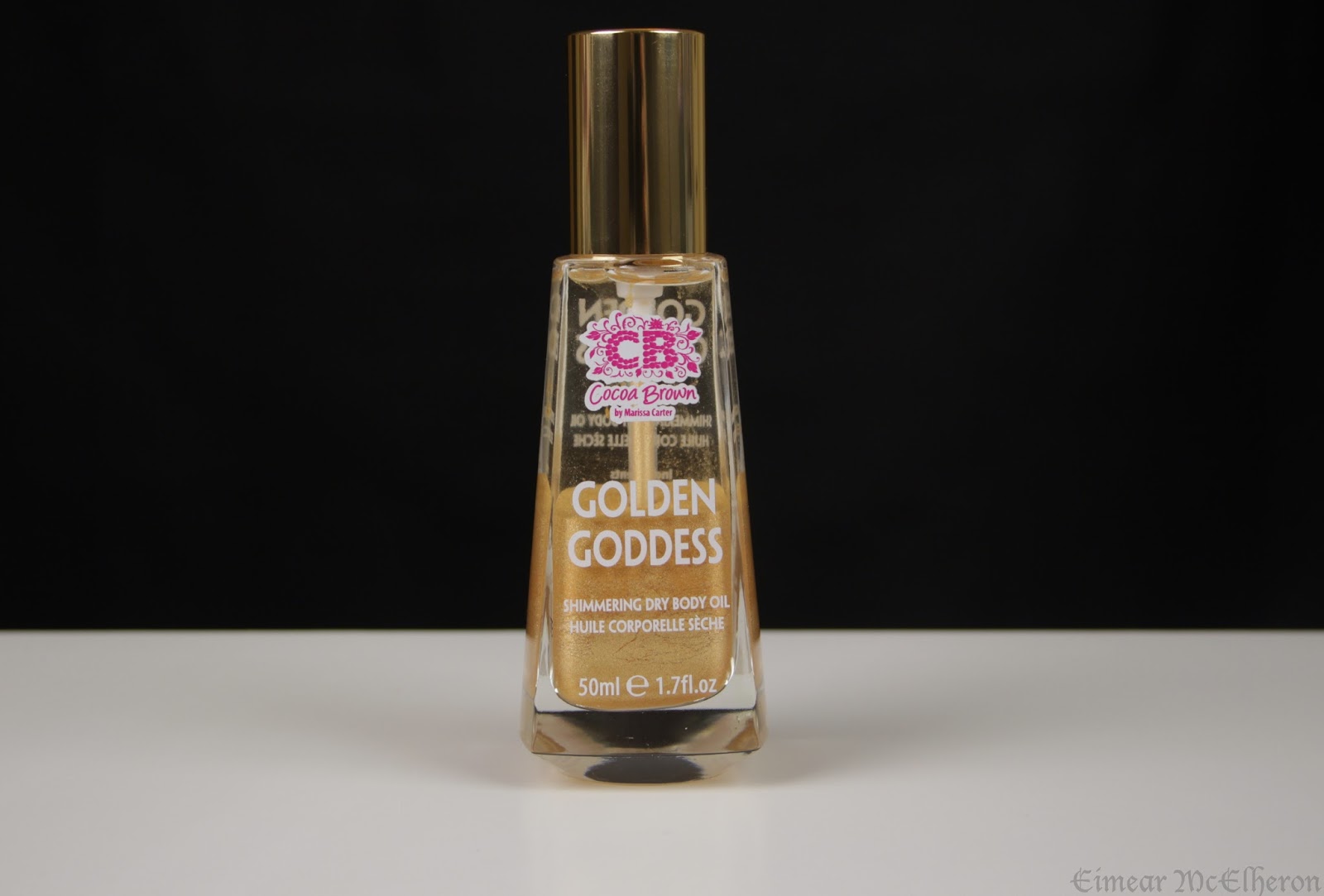 Eimear McElheron Cocoa Brown Golden Goddess Shimmering Dry Oil Review