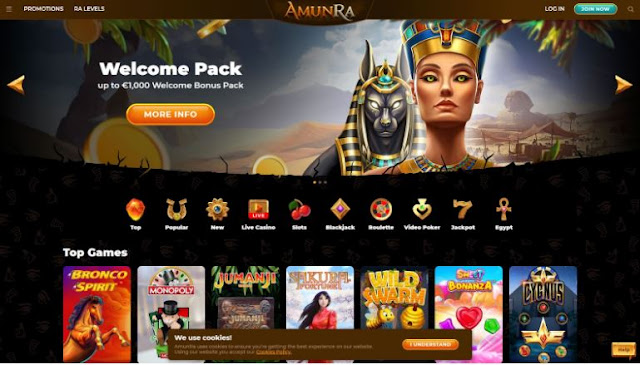 amun ra casino slots