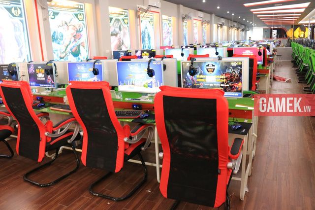 Nhiều Cyber Game tại Hàn Quốc có quy mô cả nghìn máy tính.