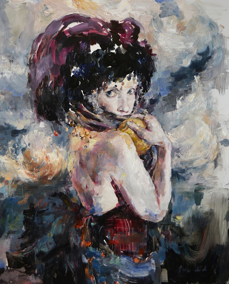 Figurative Paintings by Jaclyn Alderete from America. Figurative Paintings by Jaclyn Alderete from America.