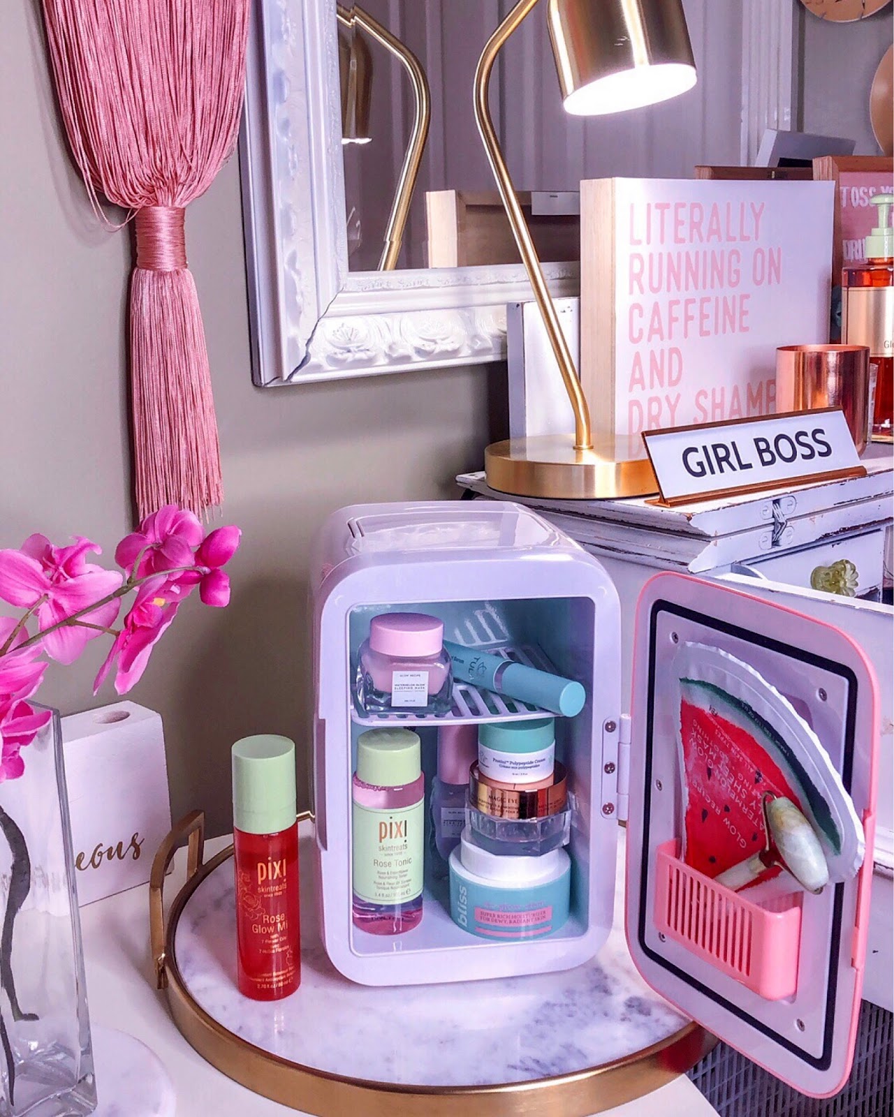 Fashion Maven... Mommy Makeup Fridge! Beauty Game Changer!