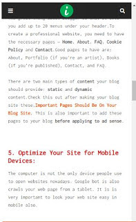Mobile View Pages AMP Create a Professional Blog