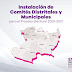 INSTALAN Y RINDEN PROTESTA LOS INTEGRANTES DE LOS 116 COMITÉS DISTRITALES Y MUNICIPALES DEL IEM