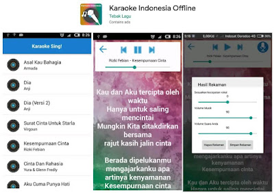 aplikasi karaoke indonesia