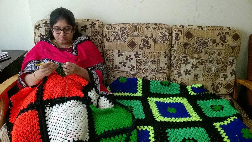 sandvicrochet Guinnes world record participation for largest crochet blanket