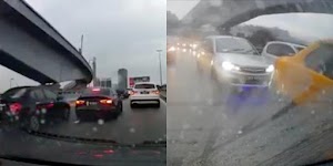 Pemandu Audi Dan Saga Dikecam Netizen, Kerana ‘Potong’ Laluan Secara Melulu,