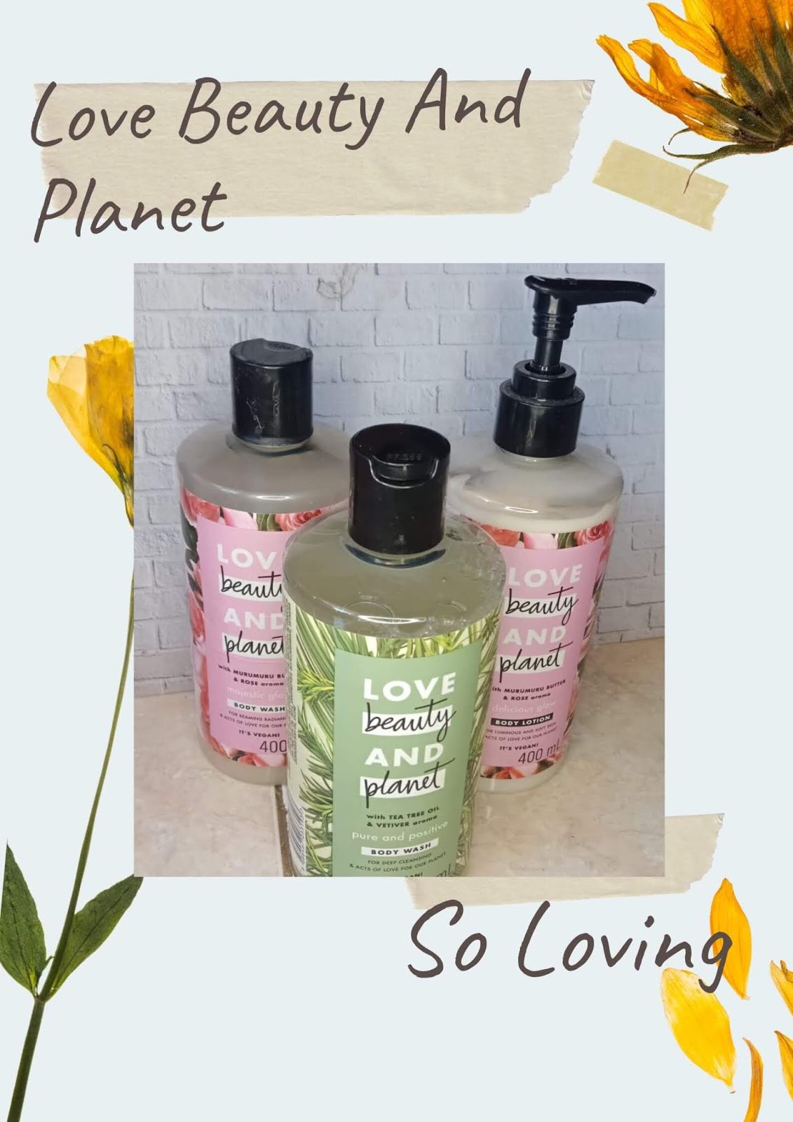 [Review] Love Beauty And Body Wash Lotion Series Grandysofia