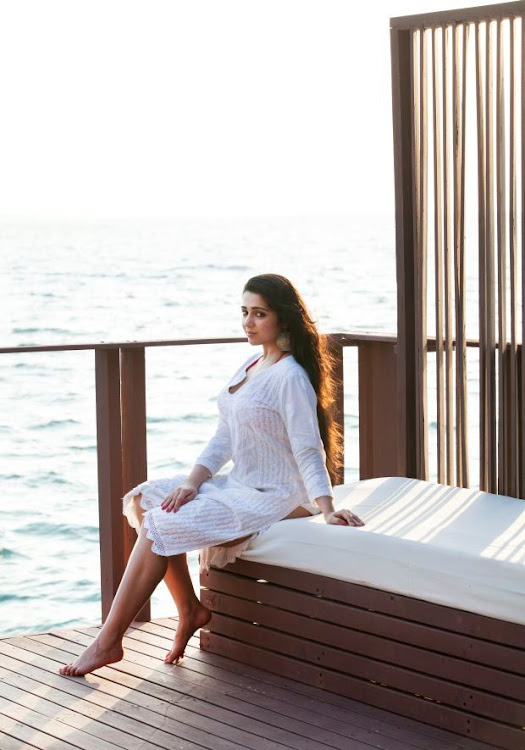 Charmi Kaur at Beach Photoshoot