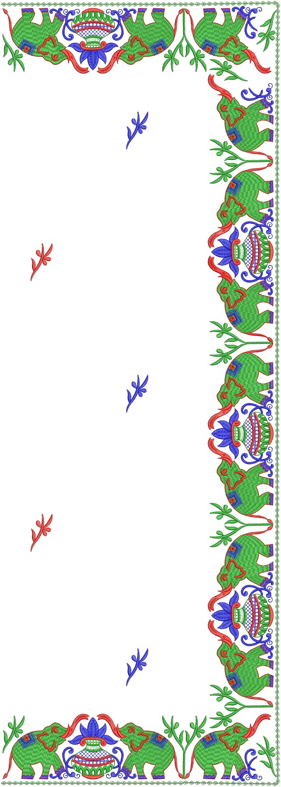 Embdesigntube butterfly c pallu saree carolrdavisr designs