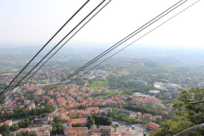 San Marino salire in funivia Funivia centro storico San Marino