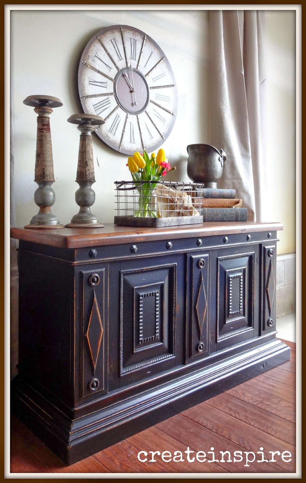 {createinspire} Black Cedar Chest