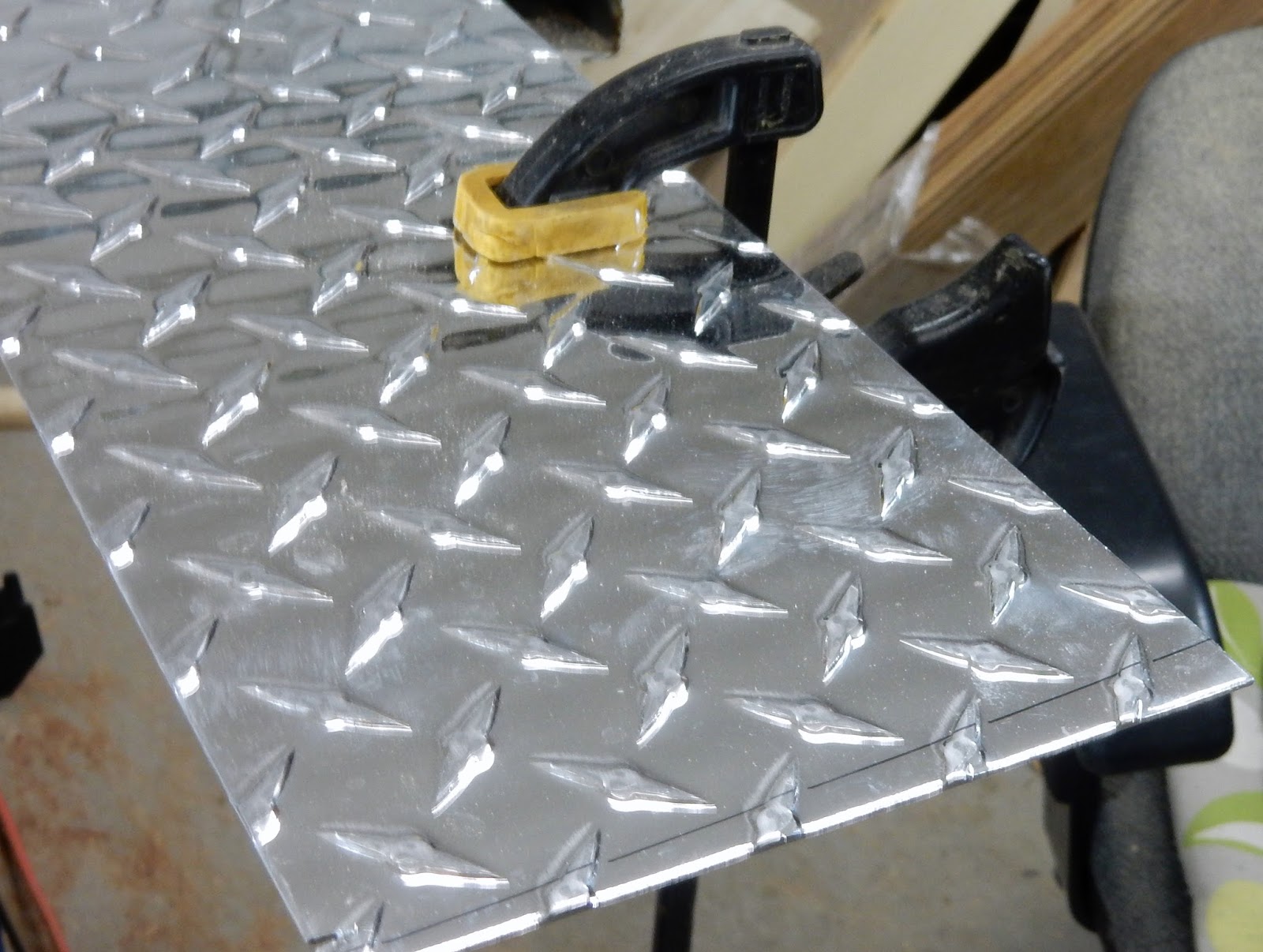 Jax Design Diamond plate tool box