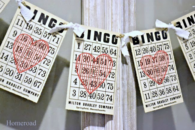 Vintage Bingo Card Banner. Homeroad.net