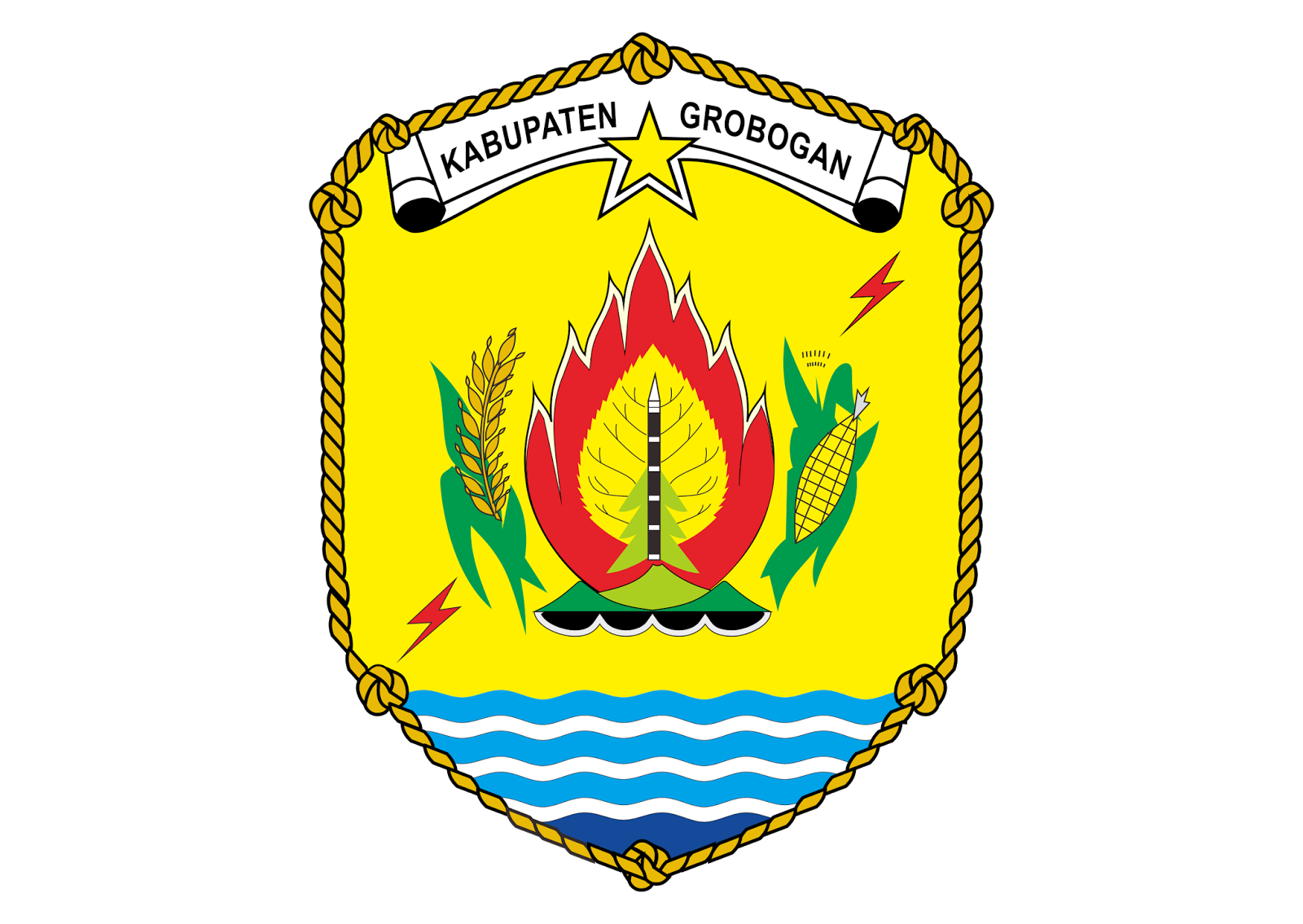 Logo Kabupaten Grobogan Jawa Tengah