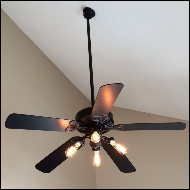 Industrial Look Ceiling Fan
