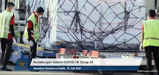 Tambahan 1,5 juta Dosis Vaksin Moderna dari AS Tiba di Indonesia - RILIS.NET Tambahan 1,5 juta Dosis Vaksin Moderna dari AS Tiba di Indonesia Juli 15, 2021