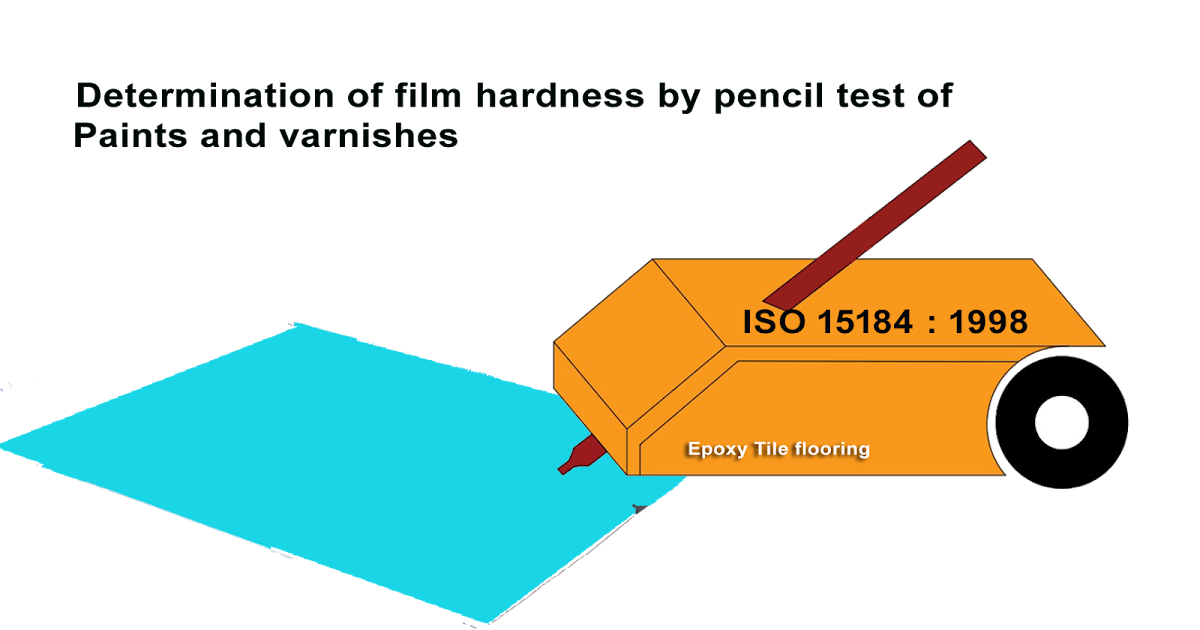 ISO 15184 1998 Determination of film hardness by pencil test of