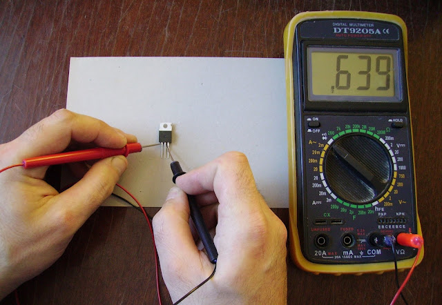 Как проверить работоспособность транзистора мультиметром