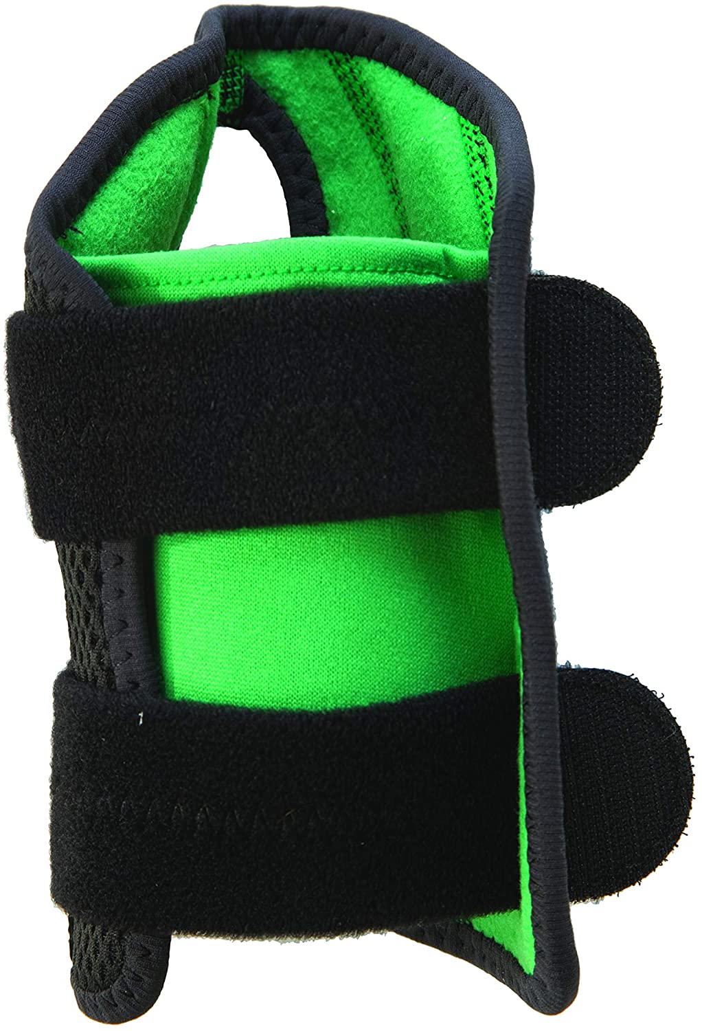 Mueller Green Fitted Wrist Brace, Black, Right Hand, Small/Medium