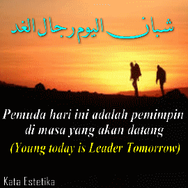 Hadis Bergambar untuk Pemuda teks Arab Terjemah "Sumpah ...