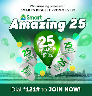 Get a chance to win P25 Million cash with Smart’s biggest anniversary promo