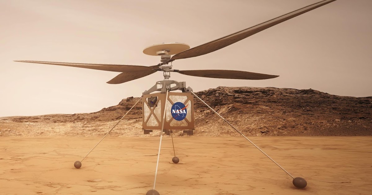 SPACE SHOTS FIRST MARS HELICOPTER NASA's INGENUITY