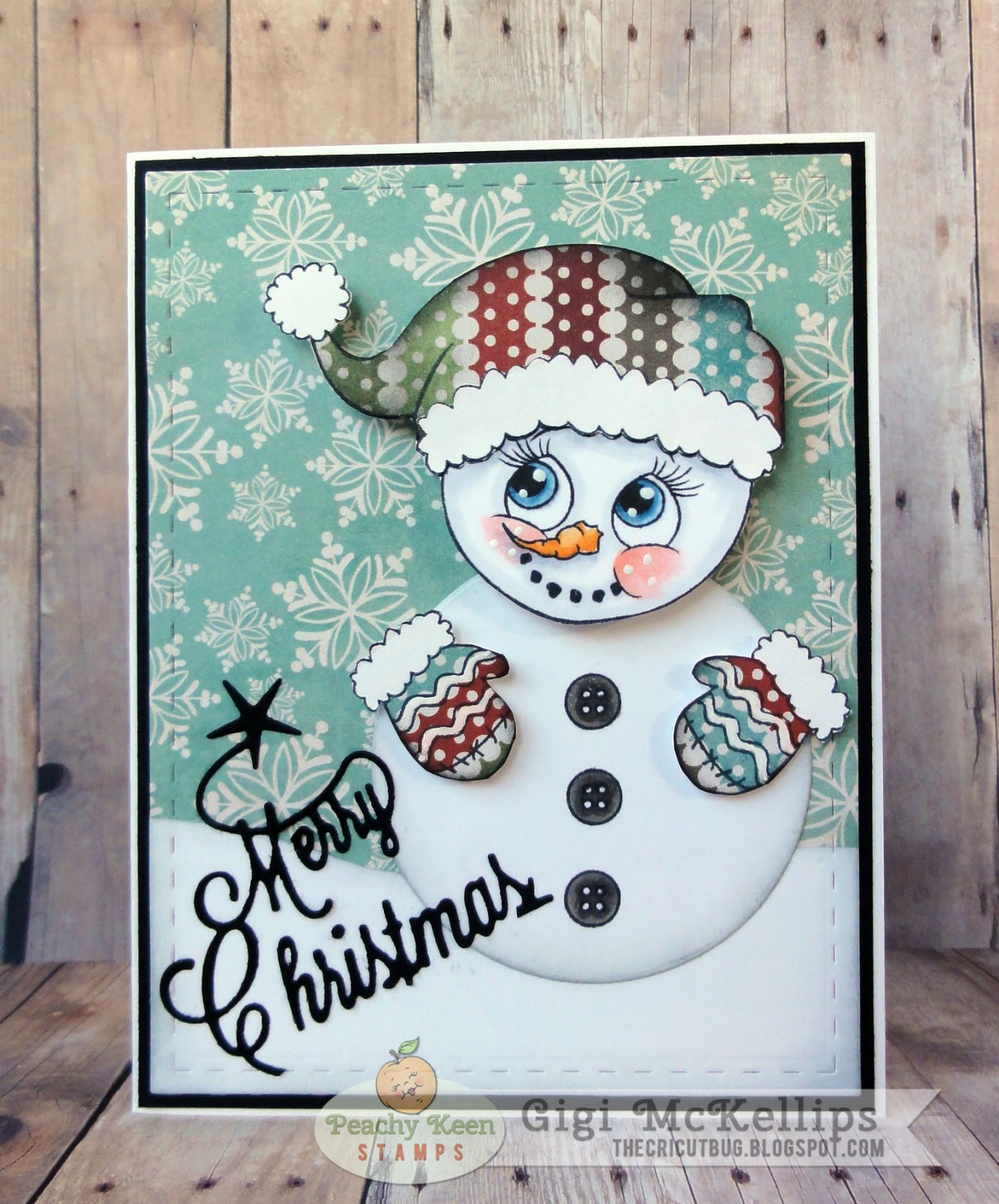 The Cricut Bug PK Christmas Cards