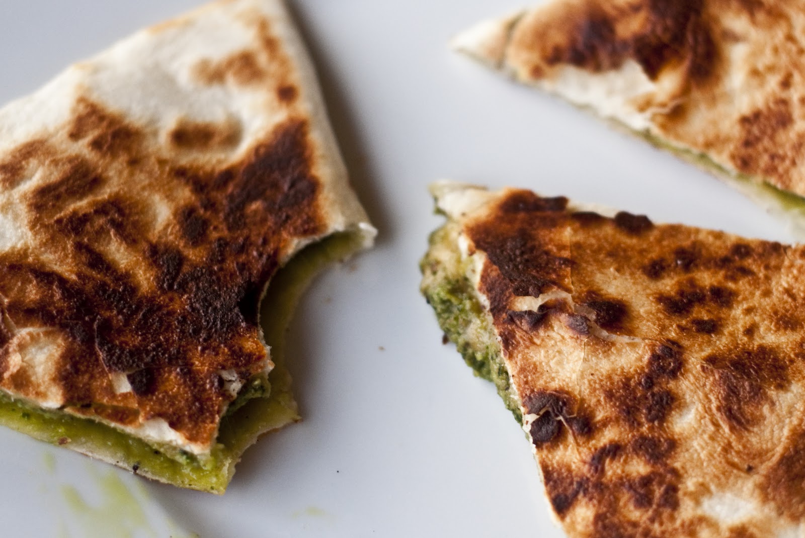Spinach Pesto Quesadilla Saveory Kitchen