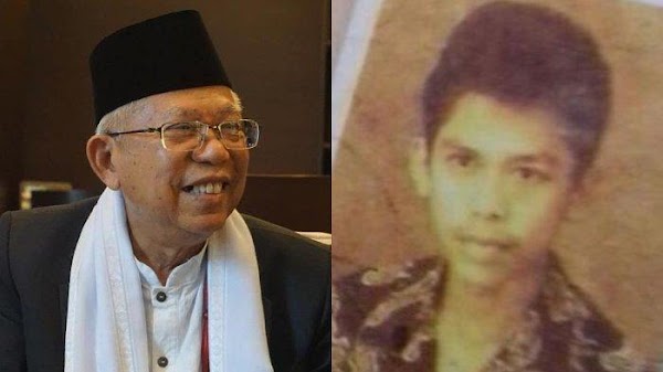 Potret Muda Ma'ruf Amin Bikin Heboh, Netizen: Ganteng Banget!