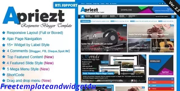 Apriezt blogger template free download. Apriezt blogger template free download.