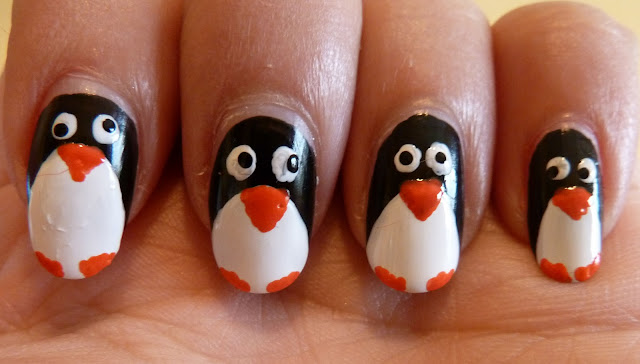 NailsByStephanie: Tutorial: Penguins...