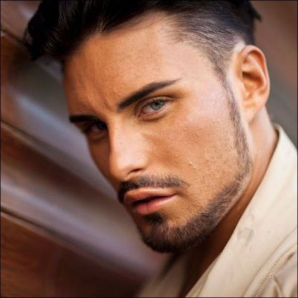 Modele barbe homme courte