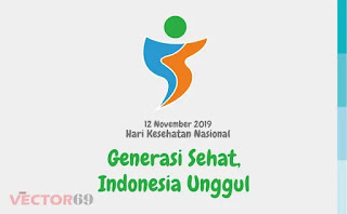 Logo Hari Kesehatan Nasional (HKN) 12 November 2019: Generasi Sehat, Indonesia Unggul - Download Vector File SVG (Scalable Vector Graphics) Logo Hari Kesehatan Nasional (HKN) 12 November 2019: Generasi Sehat, Indonesia Unggul - Download Vector File SVG (Scalable Vector Graphics)