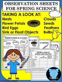 The Best of Teacher Entrepreneurs: Science: 'Observation Sheets for ...