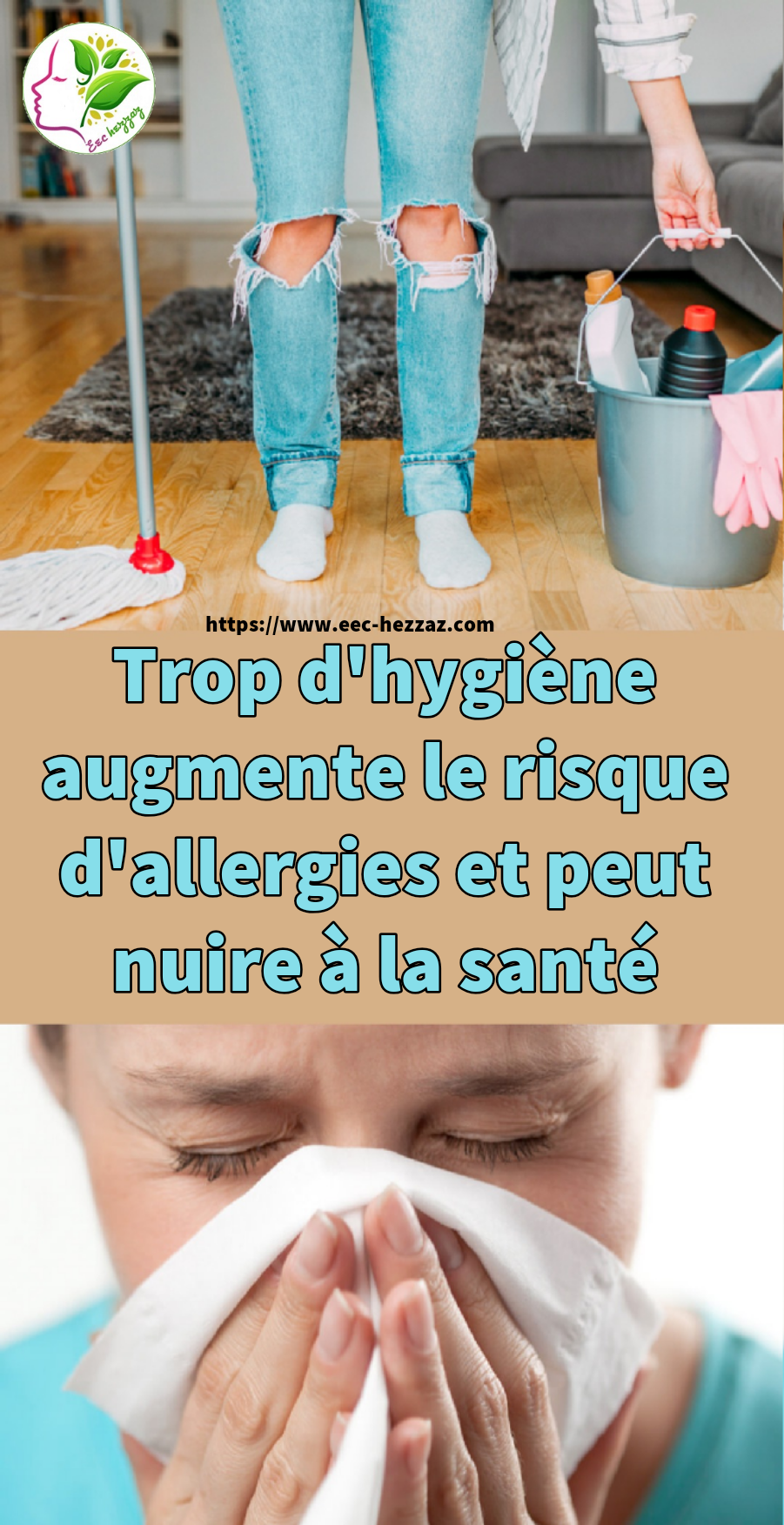 Trop d'hygiène augmente le risque d'allergies et peut nuire à la santé