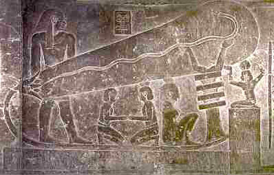 Los antiguos egipcios utilizaban la luz eléctrica