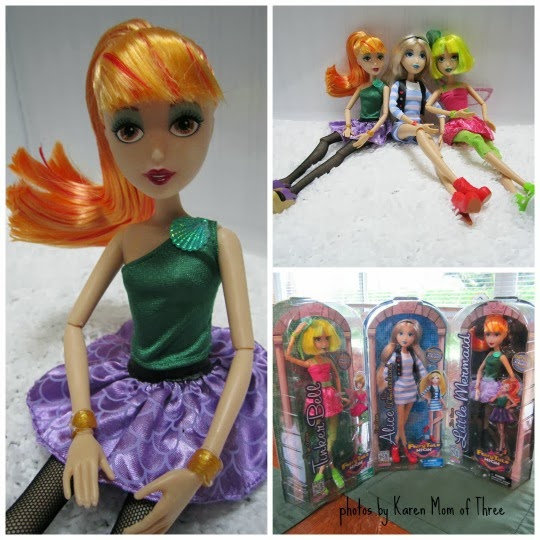 Karen Mom of Three's Craft Blog: Fairy Tale High Dolls