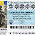 Lotería Nacional, sábado 30/04/2016