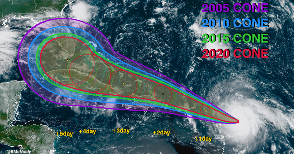 Tropical Atlantic Update "Cone of Uncertainty" Update and Refresher