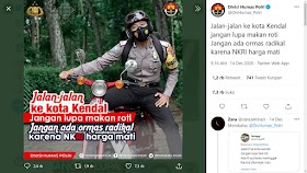 Unggah Pantun Ormas Radikal, Akun Instagram Humas Polri Diserbu Netizen