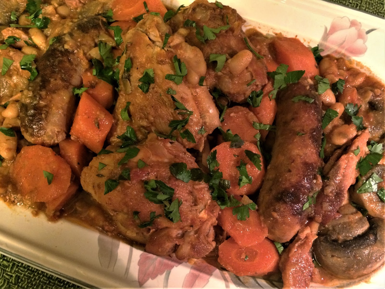 SWEET ALMOND TREE JACQUES PEPIN'S THIRTY MINUTE CASSOULET