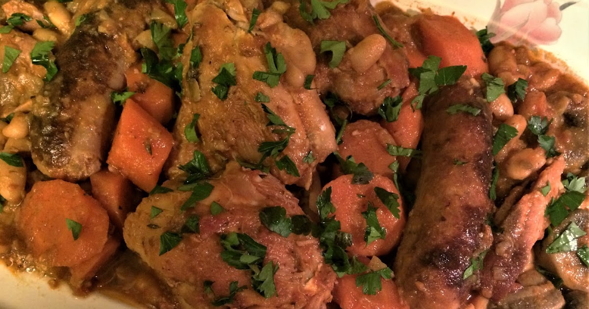 SWEET ALMOND TREE JACQUES PEPIN'S THIRTY MINUTE CASSOULET