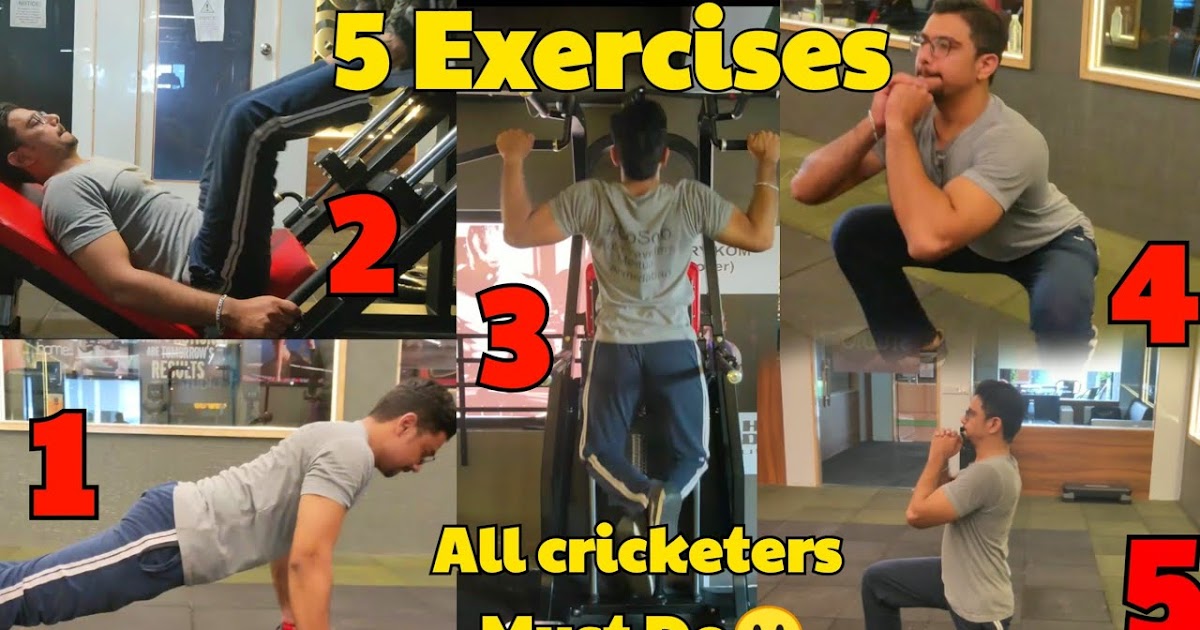 5 Best cricket fitness exercises Cricket Workout Online Cricket