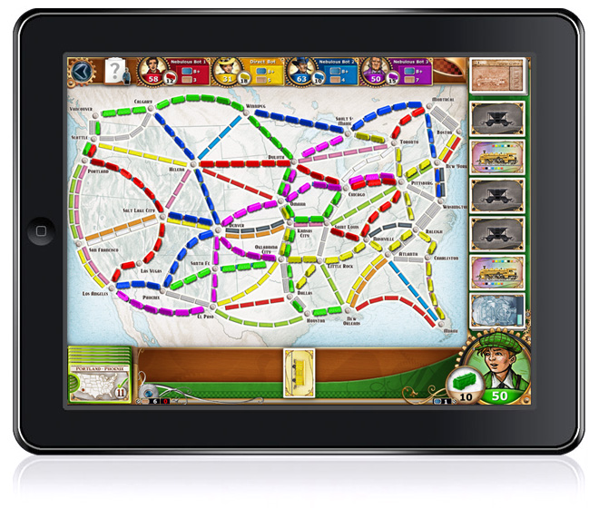Gaming with Chuck Ticket to Ride on the iPad Gaming with Chuck Ticket to Ride on the iPad