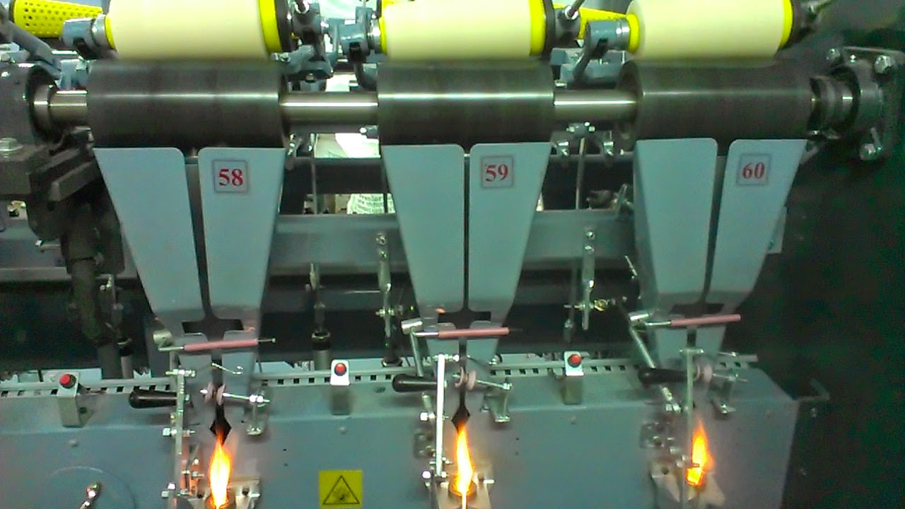 GAS YARN SINGEING MACHINE GASSING MACHINE Yarn Gassing Machine