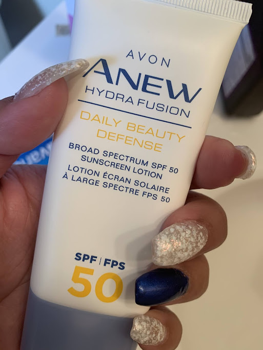 AVON Anew Hydra Fusion Daily Beauty Defense SPF 50 - Product Review