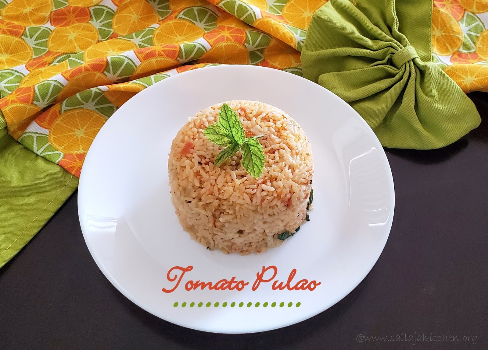 Sailaja Kitchen...A site for all food lovers!: Vegetarian Rice Recipes